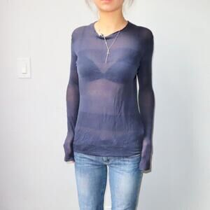 Alexander Wang Women's Navy Shirt